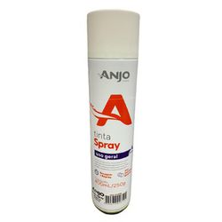 TINTA SPRAY ANJO USO GERAL BRANCO FOSCO 400ML - 02... - Nobel Tintas