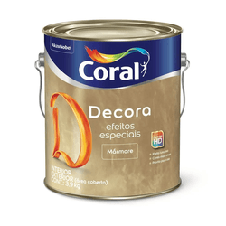 CORAL DECORA EFEITOS ESPECIAIS MÁRMORE BASE 3,9KG ... - Nobel Tintas