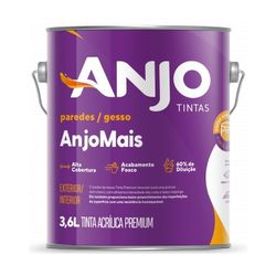 ANJO MAIS PREMIUM FOSCO BRANCO 3,6L - ANJO - 03042 - Nobel Tintas