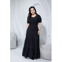 Vestido Cássiane PRETO - 0008160037 - NOEMI NEVES