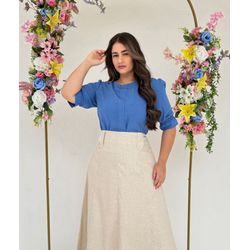 Blusa Giovanna AZUL - 0009380004 - NOEMI NEVES