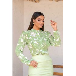 Camisa Francesca VERDE - 0009520040 - NOEMI NEVES