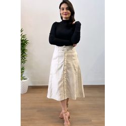 BLUSA MANGA LONGA PRISCILA PRETO - 0007730037 - NOEMI NEVES