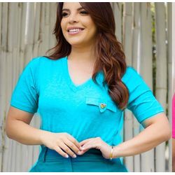 Camisa Milena AZUL - 0007020004 - NOEMI NEVES