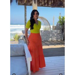 Blusa Michelly Verde Limão - 0005820040 - NOEMI NEVES