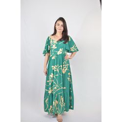 Vestido Laila Verde - 0008550040 - NOEMI NEVES