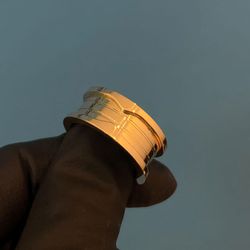 Par de Alianças Casamento Ouro 18k Amarelo 10mm Bv... - Nosso Sentimento