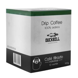 Drip Coffee Duckbill Organico Caixa com 10 unidade - Sua Cafeteria