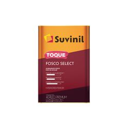 Tinta Acrílica Toque Fosco Select Palha 18L Suvini... - NOSSA LOJA - Tintas, Máquinas e Ferramentas