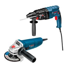 Combo Martelete GBH2-24 D + Esmerilhadeira GWS850 ... - NOSSA LOJA - Tintas, Máquinas e Ferramentas