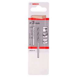 Broca para madeira Bosch 3 Pontas 3mm - 60567 - NOSSA LOJA - Tintas, Máquinas e Ferramentas