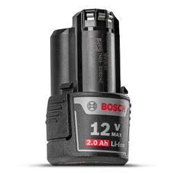 Bateria 12V GBA 12V 2,0 Ah Bosch - 63303 - NOSSA LOJA - Tintas, Máquinas e Ferramentas