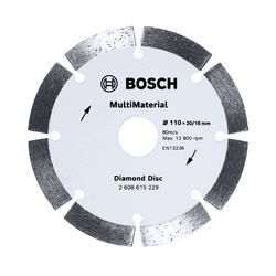 Disco Diamantado Bosch MultiMaterial Segmentado 11... - NOSSA LOJA - Tintas, Máquinas e Ferramentas