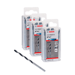 Broca Metal Aço Rápido HSS-Pointteq 5/32
