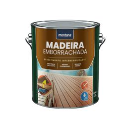 Revestimento Madeira Emborrachada Cumaru 3,6L Mont... - NOSSA LOJA - Tintas, Máquinas e Ferramentas