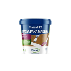 Massa Calafetar F12 Castanho 400Gr Viapol - 12898 - NOSSA LOJA - Tintas, Máquinas e Ferramentas
