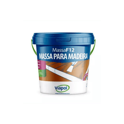 Massa Calafetar F12 Para Madeira 6,5Kg Marfim Viap... - NOSSA LOJA - Tintas, Máquinas e Ferramentas