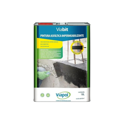 Pintura Asfáltica Impermeável Viabit Preto 18L Via... - NOSSA LOJA - Tintas, Máquinas e Ferramentas