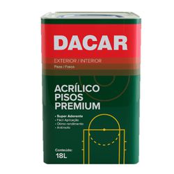 Tinta Acrílica Piso Fosco Cor Concreto 18L Dacar -... - NOSSA LOJA - Tintas, Máquinas e Ferramentas