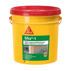 Aditivo Impermeabilizante Sika 1 18 L Sika - 07413 - NOSSA LOJA - Tintas, Máquinas e Ferramentas