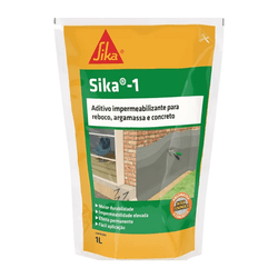 Aditivo impermeabilizante Sika 1L Sika - 07821 - NOSSA LOJA - Tintas, Máquinas e Ferramentas