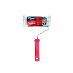 Rolo Espuma Cinza 9cm 406/9 Atlas - 07642 - NOSSA LOJA - Tintas, Máquinas e Ferramentas