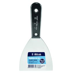 Espátula de Aço 10cm Cromado - Atlas - 09067 - NOSSA LOJA - Tintas, Máquinas e Ferramentas