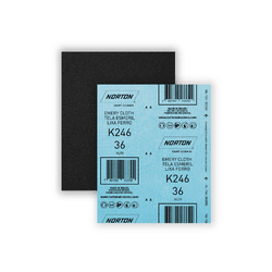 Folha Lixa Ferro K246 225X275mm GR 36 PT20 Norton ... - NOSSA LOJA - Tintas, Máquinas e Ferramentas