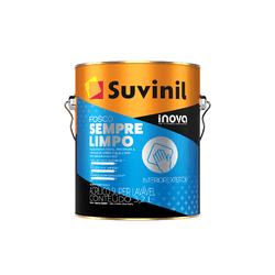 Tinta Sempre Limpo Fosco Base A2 3,2L Suvinil - 64... - NOSSA LOJA - Tintas, Máquinas e Ferramentas