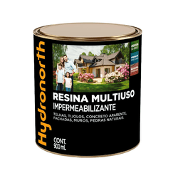Resina Multiuso Base Solvente Cor Incolor 0,9L Hyd... - NOSSA LOJA - Tintas, Máquinas e Ferramentas