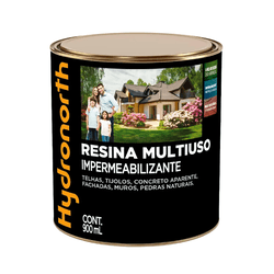 Resina Multiuso Base Água Cor Incolor 0,9L Hydrono... - NOSSA LOJA - Tintas, Máquinas e Ferramentas