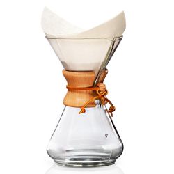 Passador de Café com Alça de Madeira Chemex 6 Xíca... - NOSTRO SOLO