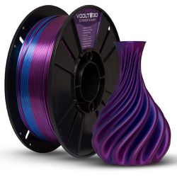 Filamento PLA Duo Color Ametista e Azul Safira 1kg - FullYou