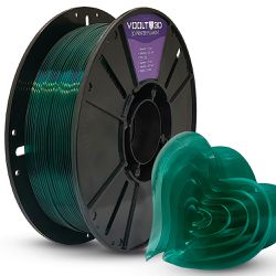 Filamento PLA Verde Translucido 1kg - FullYou