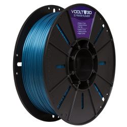 Filamento PLA Azul Metalizado V-Silk 1Kg - Brilho ... - FullYou