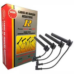 Jogo Cabo De Vela Original Ngk Fiat 1.6 16v 1.8 16... - Nova Auto peças