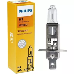 Lâmpada Comum 12v Modelo H1 55w Original Philips 1... - Nova Auto peças