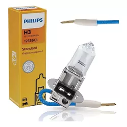 Lâmpada Standard H3 Farol Alto Baixo Philips 12v 5... - Nova Auto peças