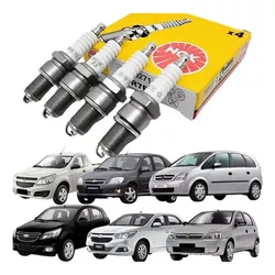 Jogo Vela Ngk Bpr7ed Prisma Onix Meriva Astra Vect... - Nova Auto peças