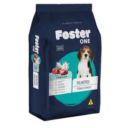 Ração Foster One Carne Leite Filhotes 10,1kg - 406... - NUTRINORTE 