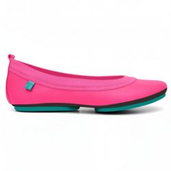 Sapatilha Couro Napa - Veneza Neon Pink - Sapatilh... - Observa & Absorve