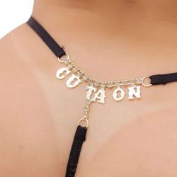 calcinha fio dental com frases prontas - au7 - OCCASION
