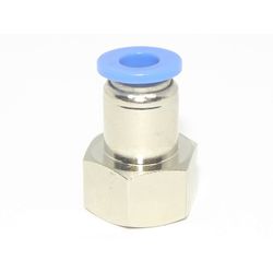 CONECTOR RETO ENGATE RAPIDO FEMEA 1/4