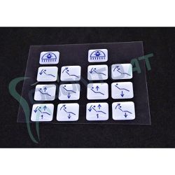 Adesivo / Lexan Comandos Pedal Cadeira Syncrus Gna... - ODONTO AT