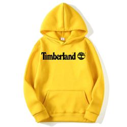 Moletom Timberland em Algodão Amarelo Logo Escrito... - Oficial Timberland