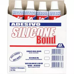 GARIN SILICONE BOND ACETICO INCOLOR BISNAGA 50G - OLDRIVER