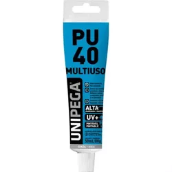  PU40 MULTIUSO CINZA BISNAGA UNIPEGA 80GR - OLDRIVER