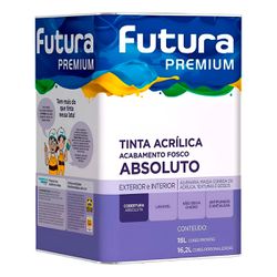 Tinta Latex Acrílica Fosco Premium Absoluto Futura... - OLDRIVER
