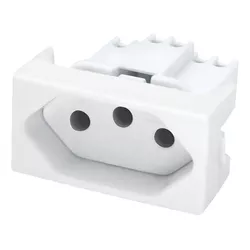  MODULO TOMADA 2P+T BRANCA 10A RADIAL 1803.135 PER... - OLDRIVER