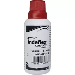  CORANTE VERMELHO INDEFLEX 50ML - OLDRIVER
